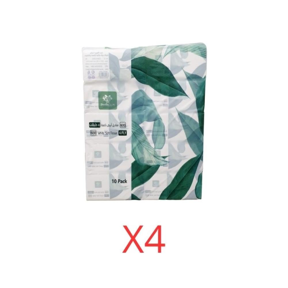مناديل وجه هدب 600 منديل 40 حبه في الكرتون - الصورة 3